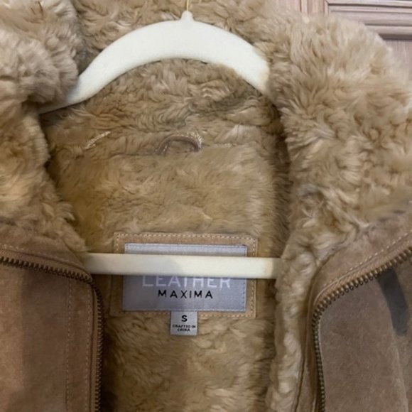 Solid Suede Bomber- Wilson Leather - Picture 3 of 15